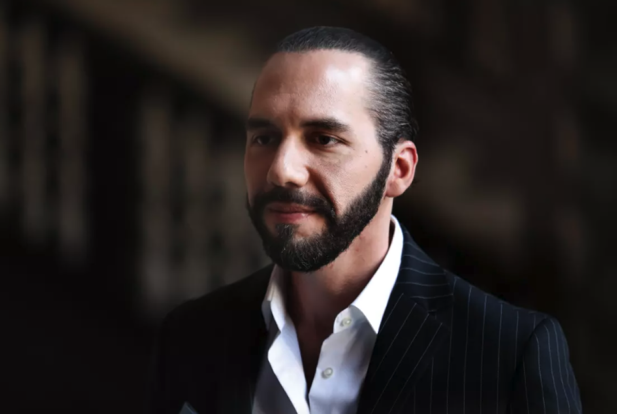 ARCHIVO - El presidente de El Salvador, Nayib Bukele,