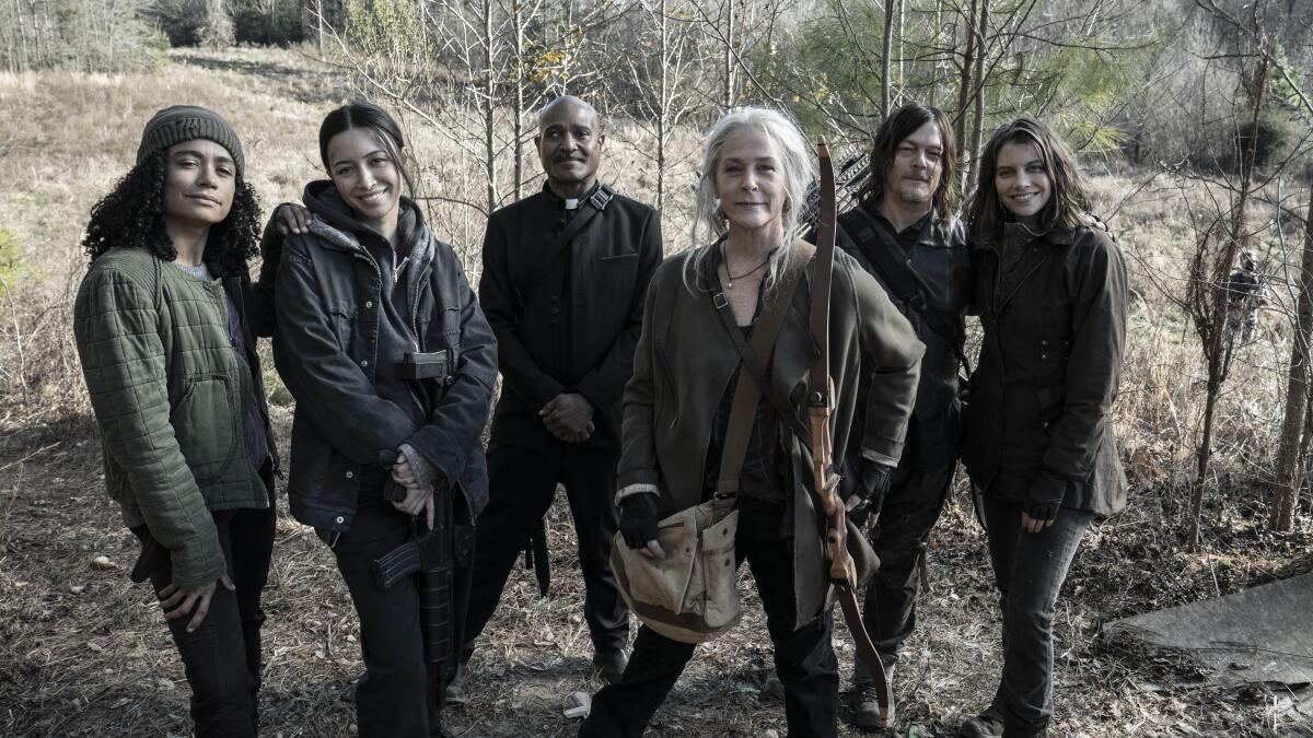 The Walking Dead' finale: An oral history with key cast - Los Angeles Times