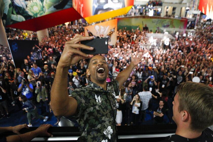 Will Smith at Comic-Con in San Diego.