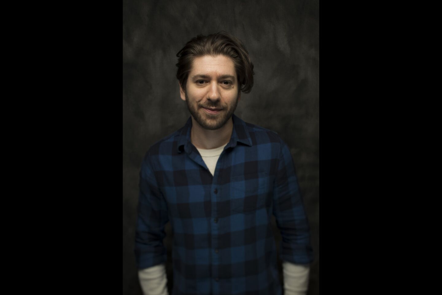 Actor Michael Zegen, from the film, "Tyrel," photographed in the L.A. Times Studio during the Sundance Film Festival in Park City, Utah, Jan. 20, 2018.