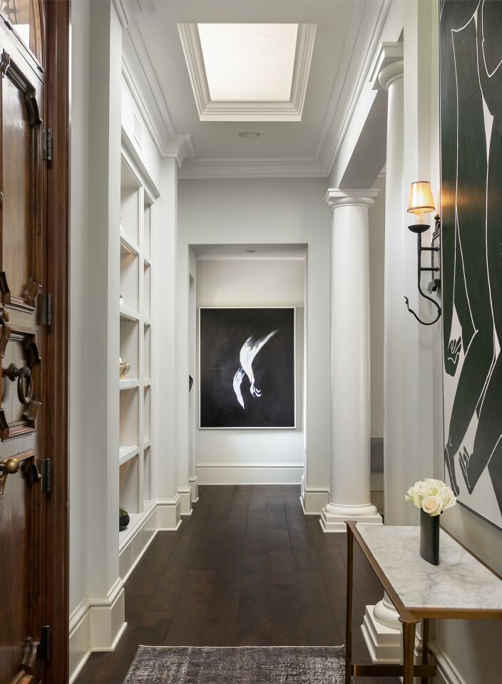 The entry.
