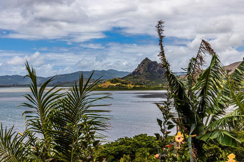 Folklore says that ancient spirits left the world from Uluvinavatu Mountain, on Viti Levu’s northeast shore, Viti Levu, Fiji.