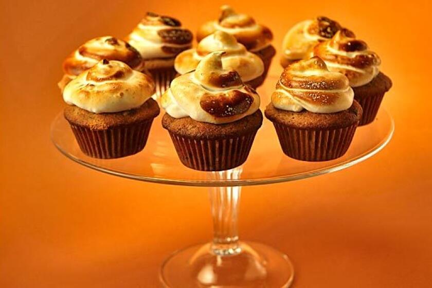 A recipe for s'mores cupcakes.