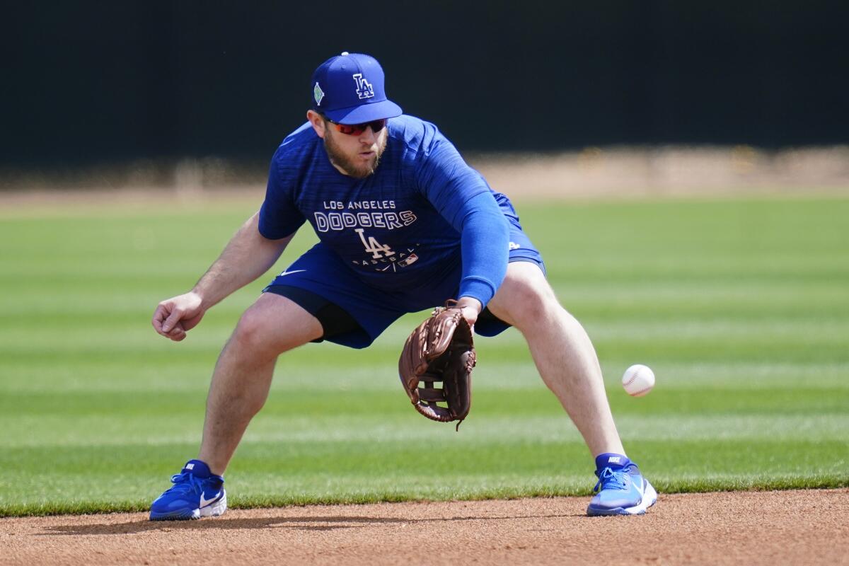 Max Muncy returns to Dodgers' lineup with spring appearance - The San Diego  Union-Tribune