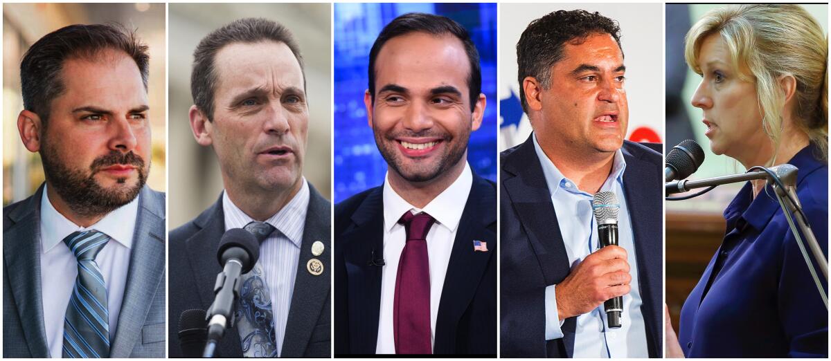 Candidates running CA's 25th congressional district. 