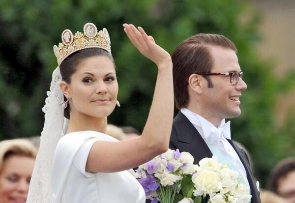 Princess Victoria of Sweden and Prince Daniel Westling