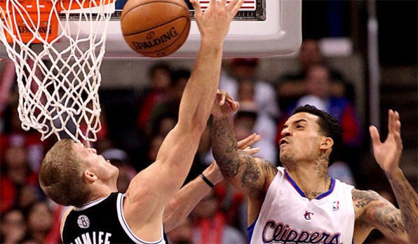 Clippers forward Matt Barnes did not make the trip with the team to Minnesota because of a bruised left eye, the team announced Wednesday.