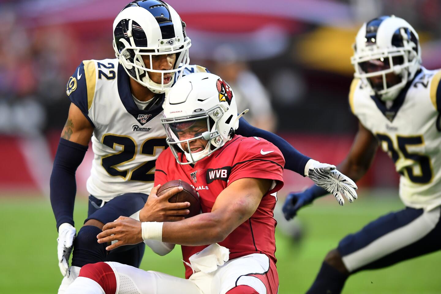 Jared Goff's monster passing day helps Rams beat Cardinals - Los