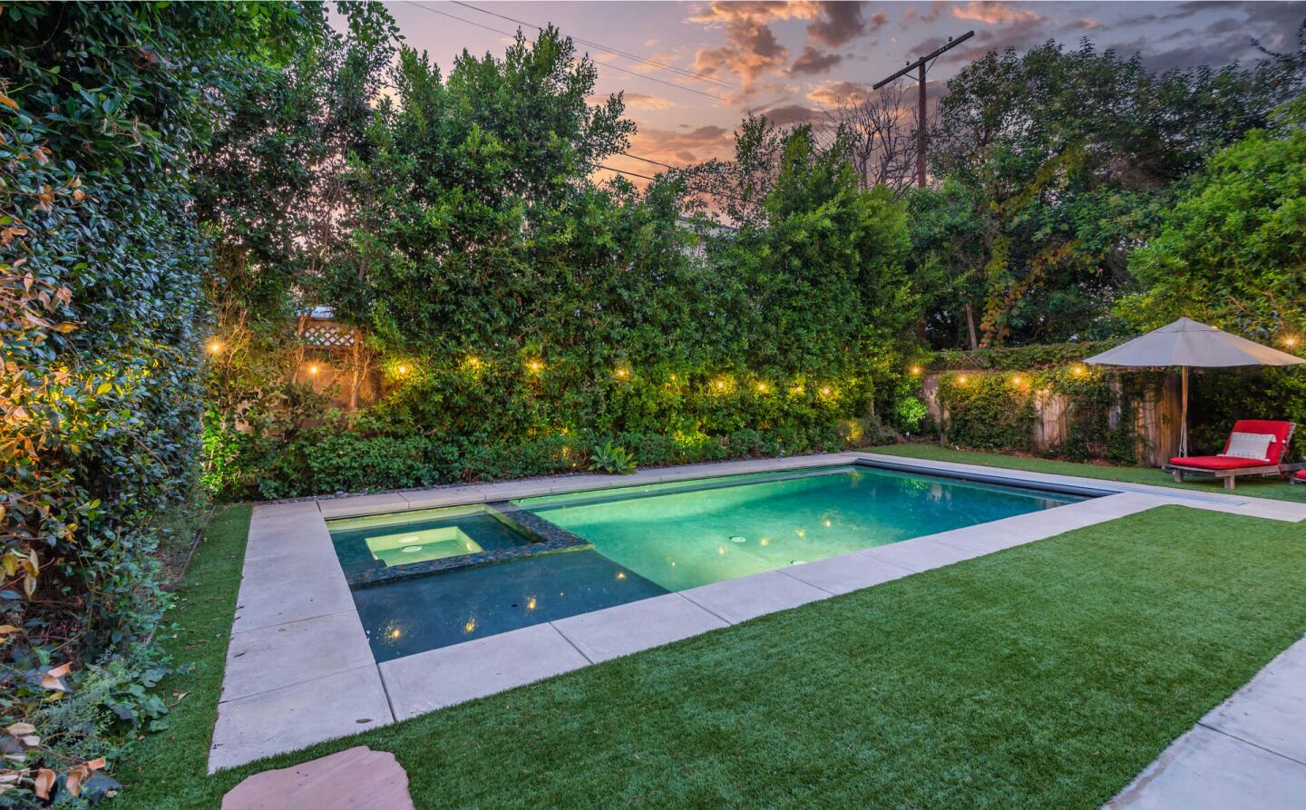 The pool.