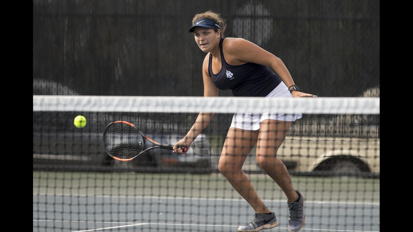 Photo Gallery: Newport Harbor girls' tennis vs. Northwood