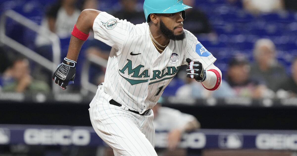 Miami Marlins' Edward Cabrera strikes out 12 in win vs Cubs