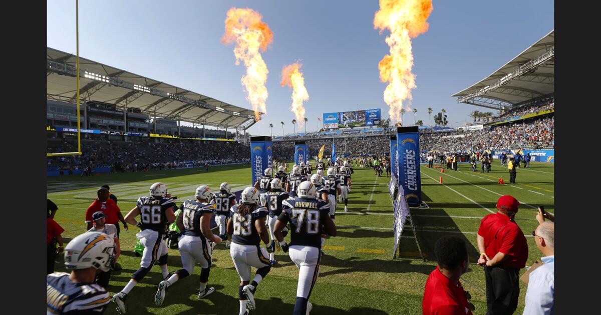 Did StubHub Center's grass play a role in Denzel Perryman's ankle