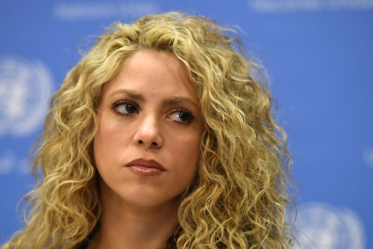 El rostro que muestra Shakira en esta imagen podría representar el modo en que se ha sentido tras los problemas que la han afectado en estos meses.