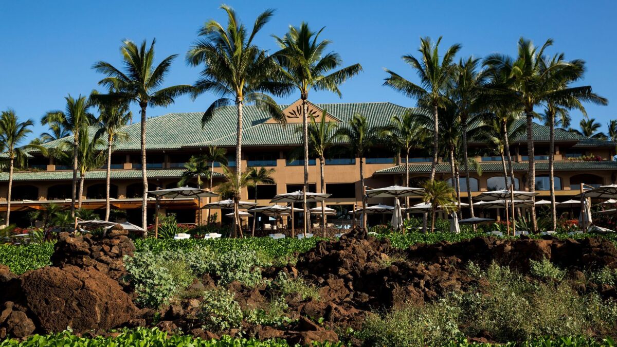 The Four Seasons Resort Lanai is located on the Hawaiian island of Lanai. It was renovated in 2016.