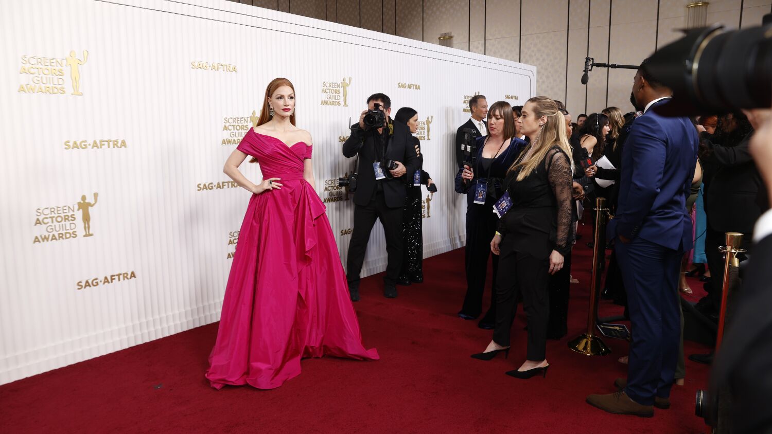 The best red carpet looks and biggest moments from the 2023 SAG Awards