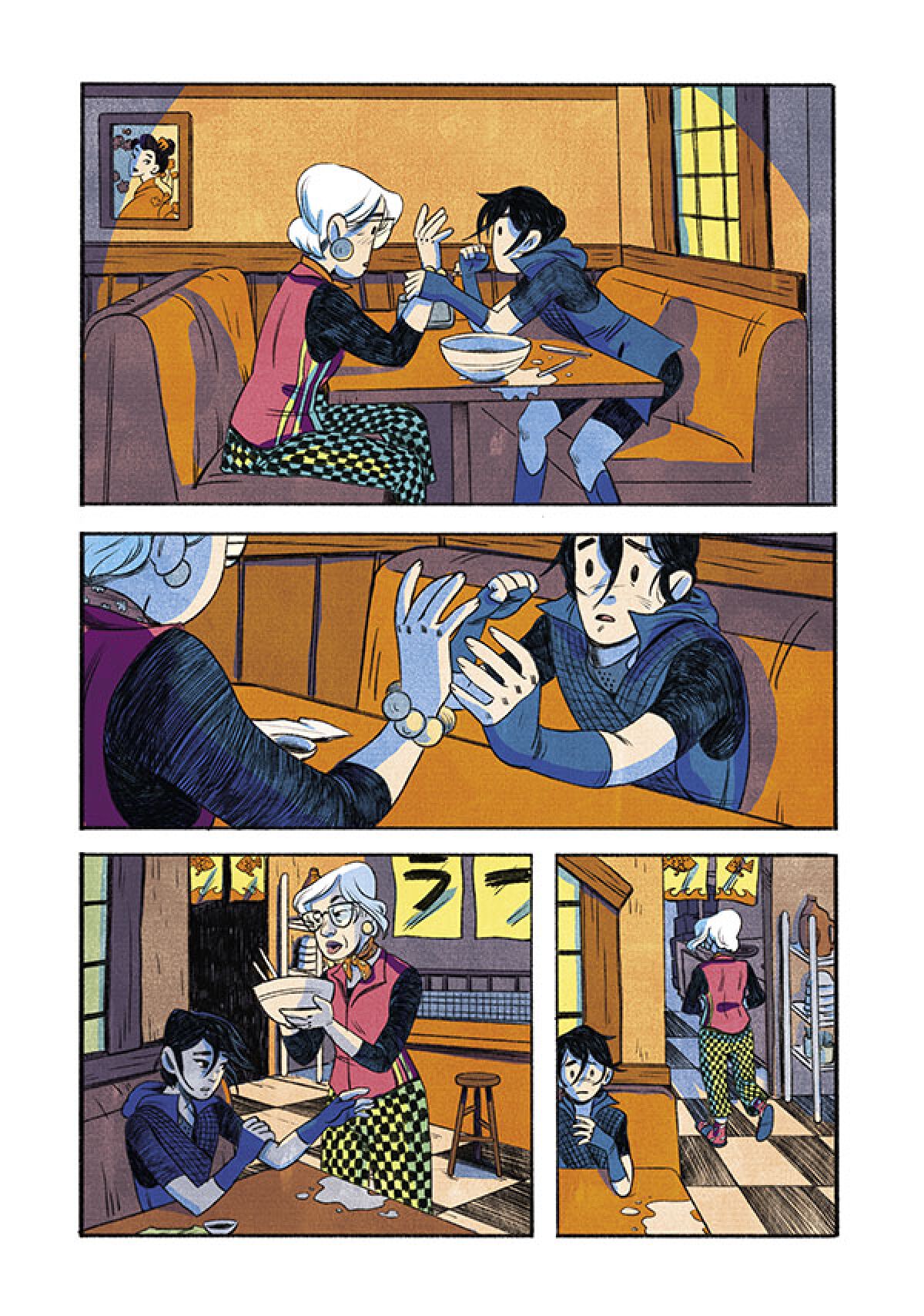 A page from 'Shadow of the Batgirl'