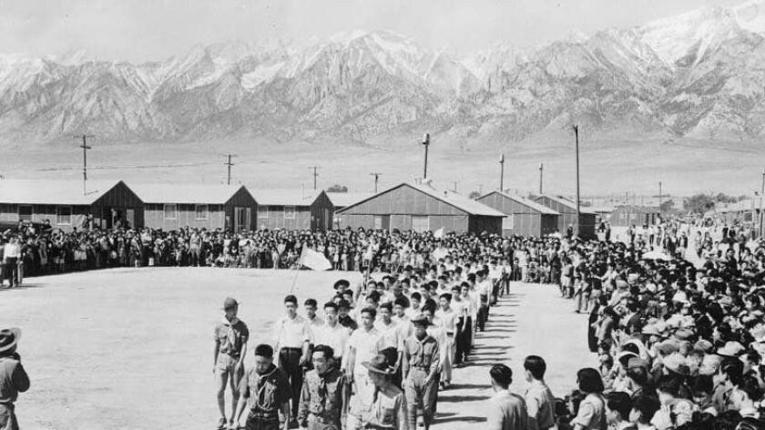 Manzanar concentration camp located in CA Owens Valley