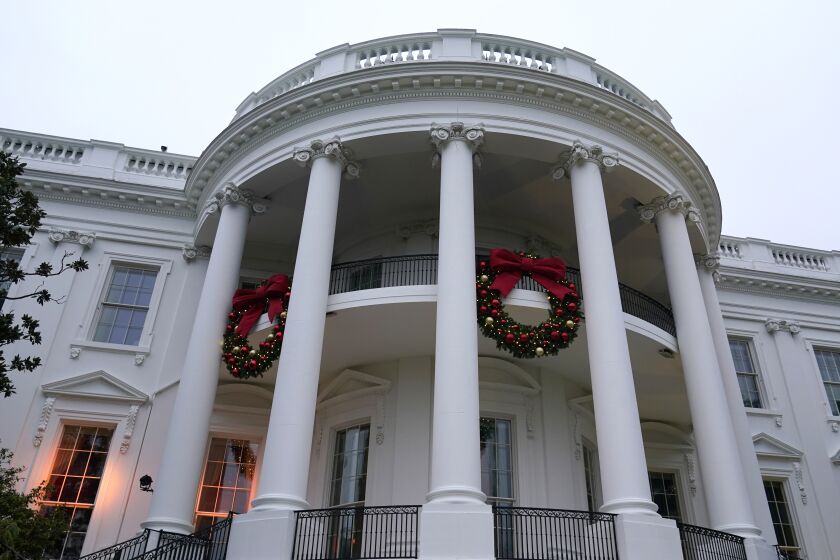 Foto de la Casa Blanca en Washington el 27 de noviembre del 2022. (Foto AP/Susan Walsh)