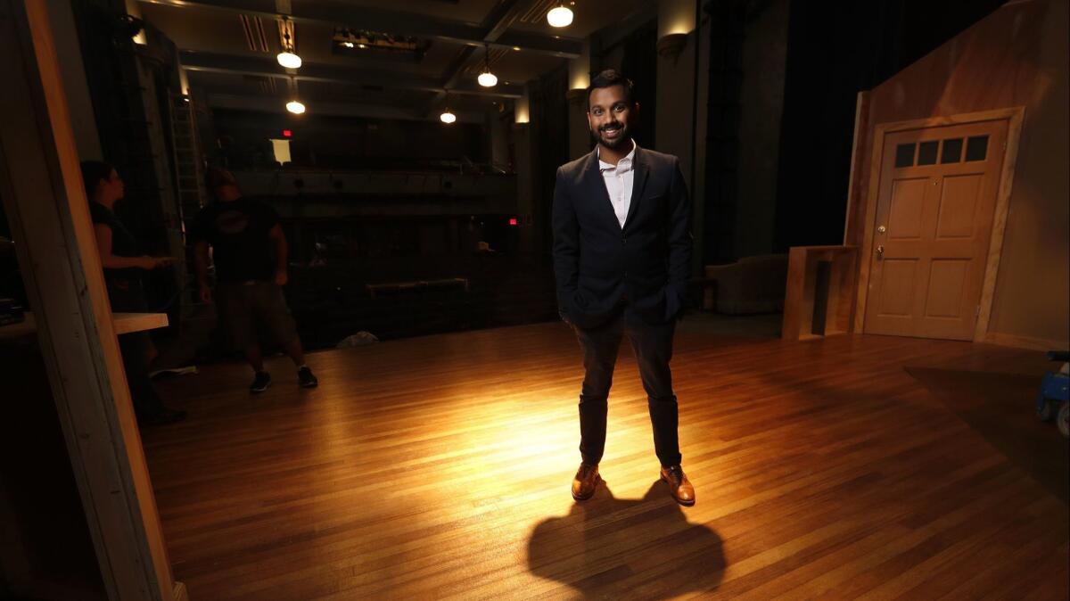 Snehal Desai, the artistic director at East West Players, the Asian American theater based in Little Tokyo.