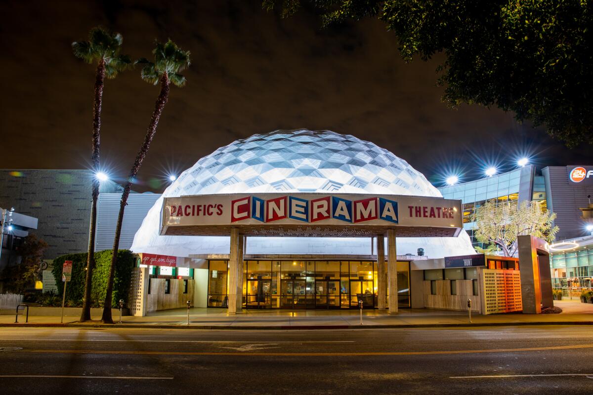 The ArcLight Cinerama Dome.