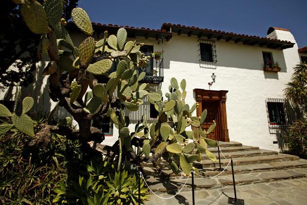 The entry to the 2012 Pasadena Showcase House of Design.