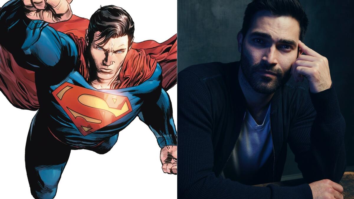 Tyler Hoechlin has been cast as Superman in the "Supergirl" series.