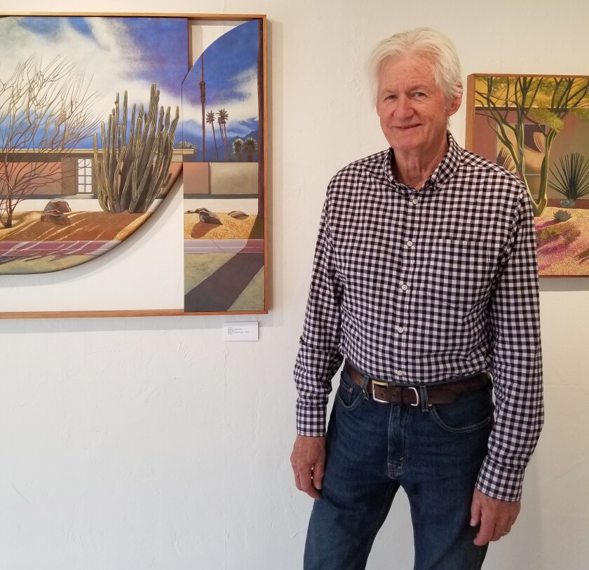 Santa Ysabel Art Gallery’s new director, Stephen Clugston, has a lengthy history of working at museums and art galleries.