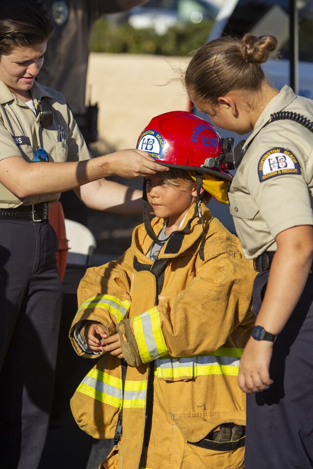 Photo Gallery: The Huntington Beach police and fire departments hold a National Night Out event