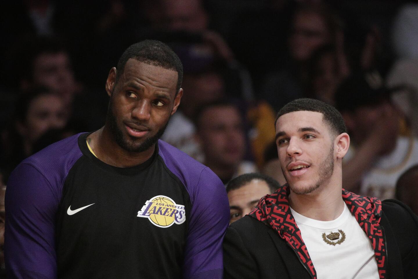 LeBron James, Lonzo Ball