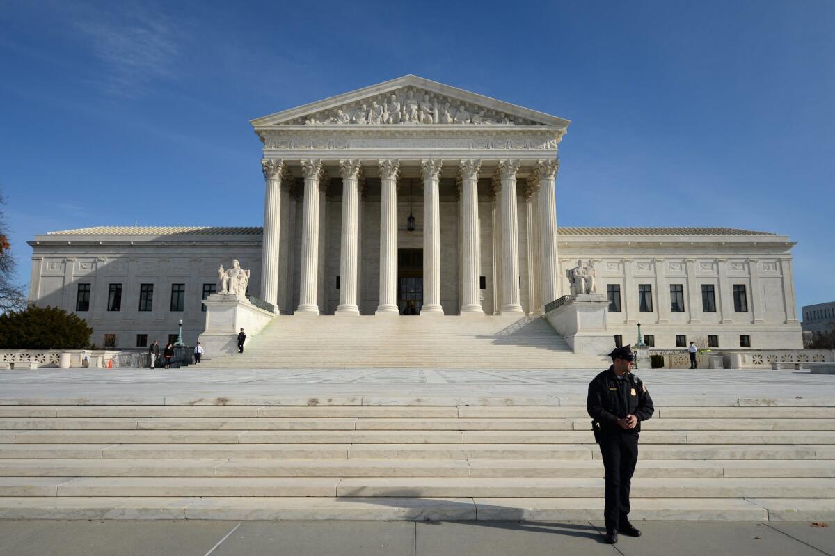 A view of the Supreme Court in Washington.