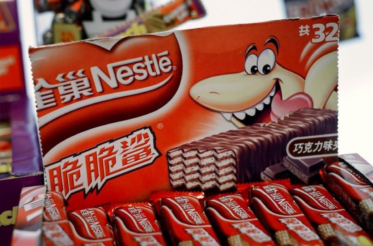 Swiss firm Nestle is the world's largest food company.
