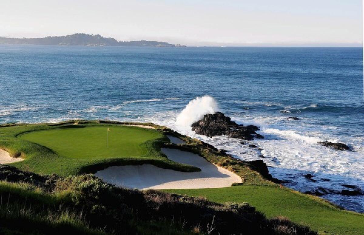 With its bluff-hugging holes, rugged coast and angry ocean, Pebble Beach is many golfers dream course. Other PGA courses where the public can play are Torrey Pines South and TPC Scottsdale.