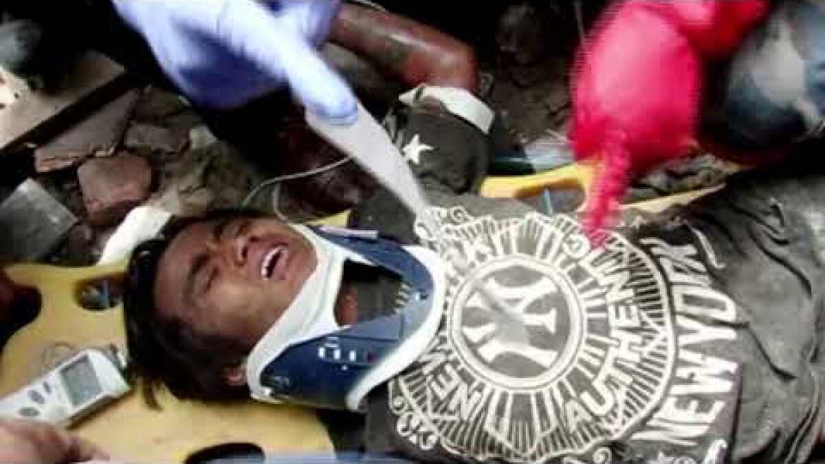 Finding Teen In Nepal Earthquake Rubble Lifts Rescue Workers