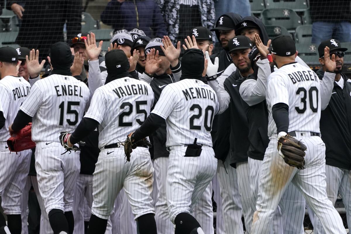 Vaughn homers as White Sox stop slide by topping Royals 7-3 - The San Diego  Union-Tribune