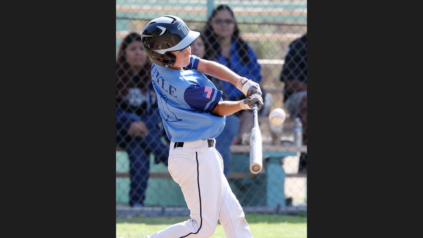 Photo Gallery: Crescenta Valley 11-year-old majors beats Vaqueros in District 16 Little League championship