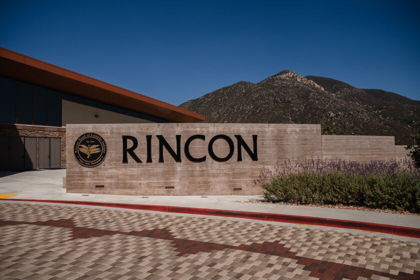 The Rincon Band of Luiseno Indians tribal government administration building in Valley Center on May 26, 2021.