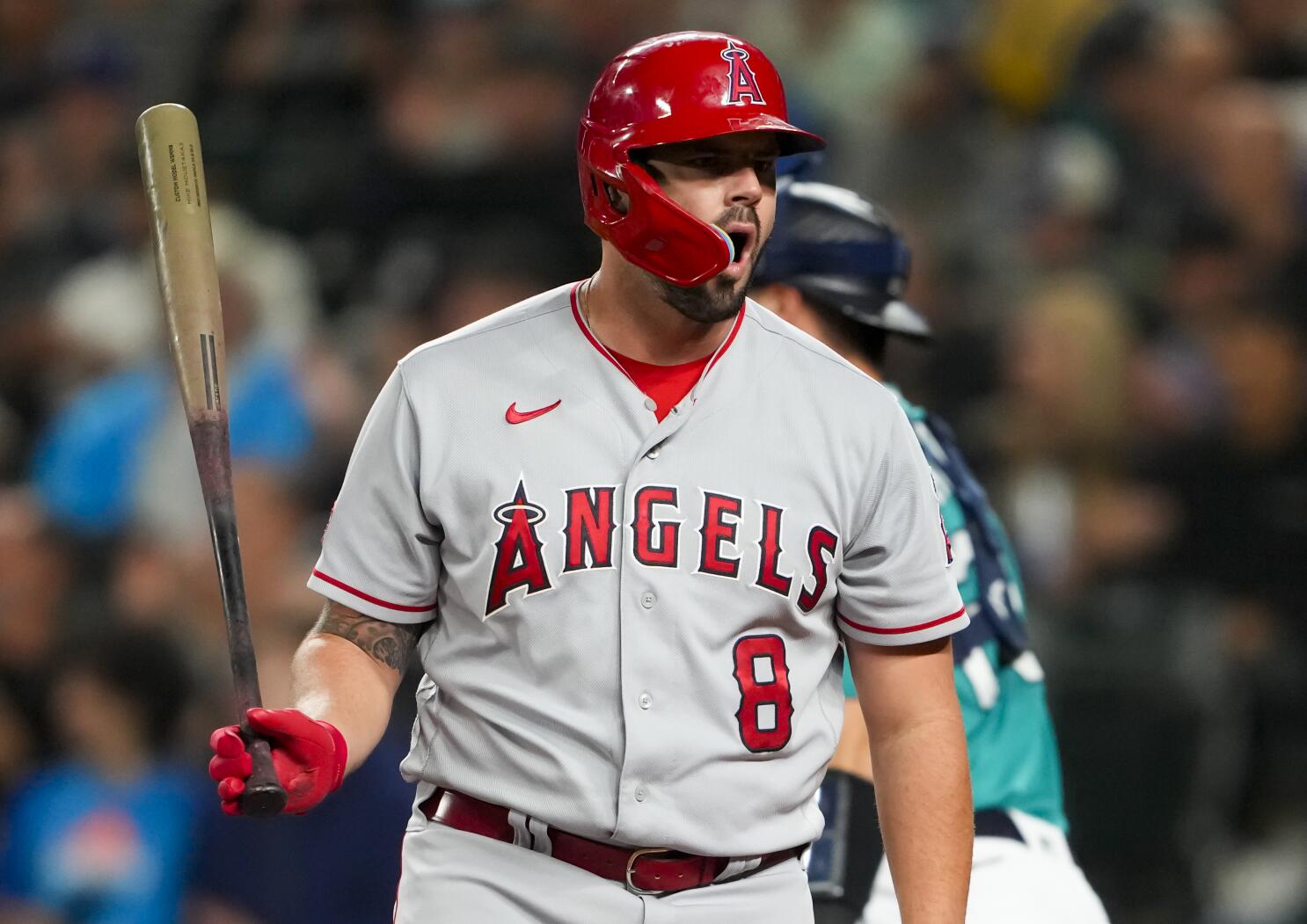 Angels put Mickey Moniak, Mike Moustakas on injured list; recall Jordyn  Adams, Kyren Paris - CBS Los Angeles