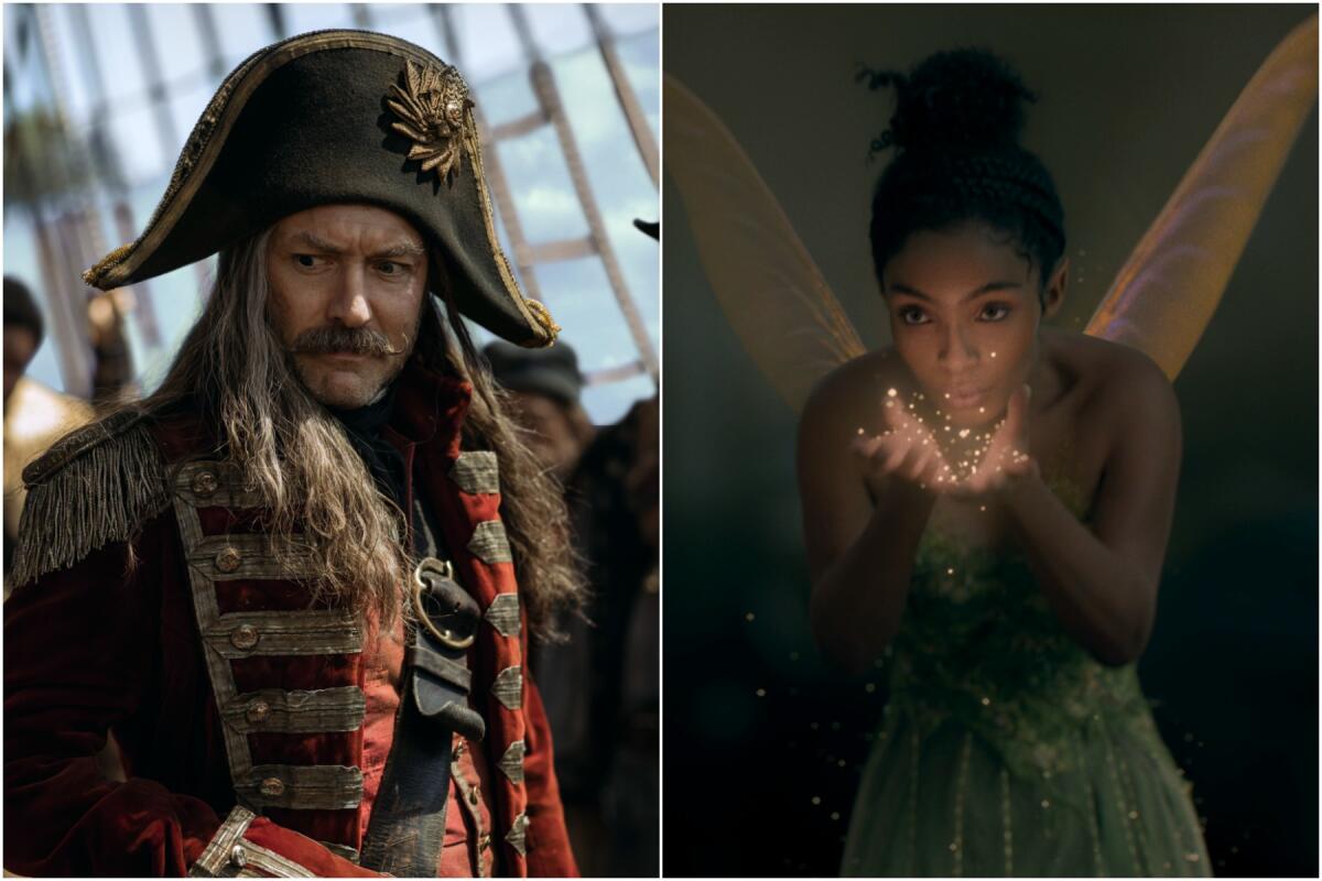 Peter Pan' criticized for Hook and Tinker Bell depictions - Los