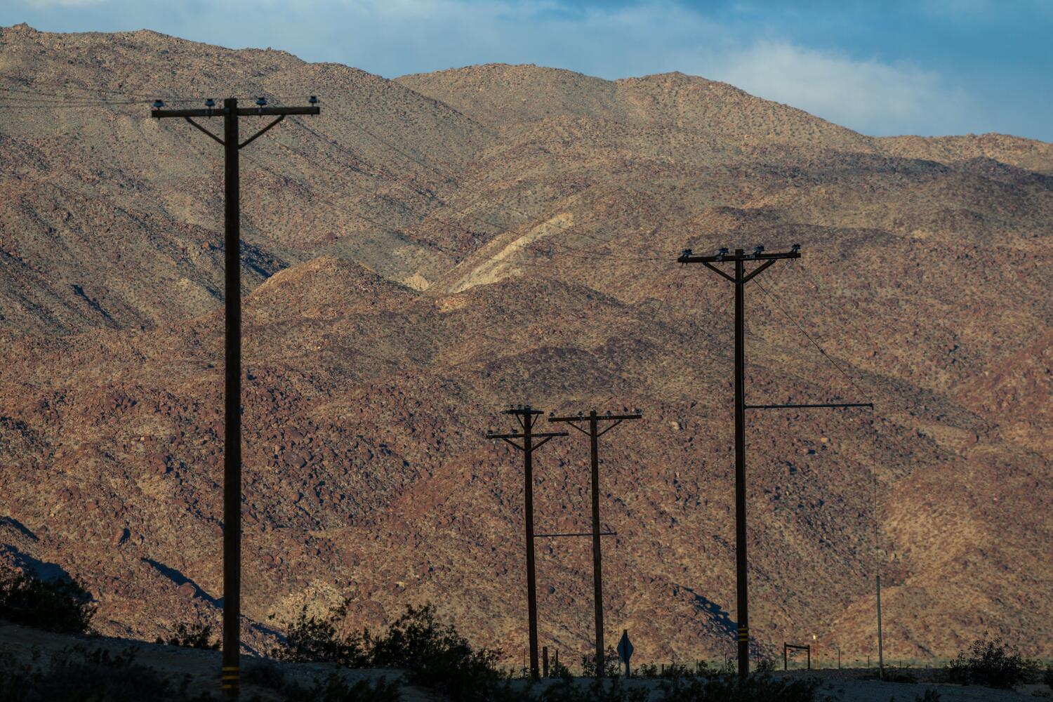 Should a high-voltage power line run through California's largest state park? Critics are furious