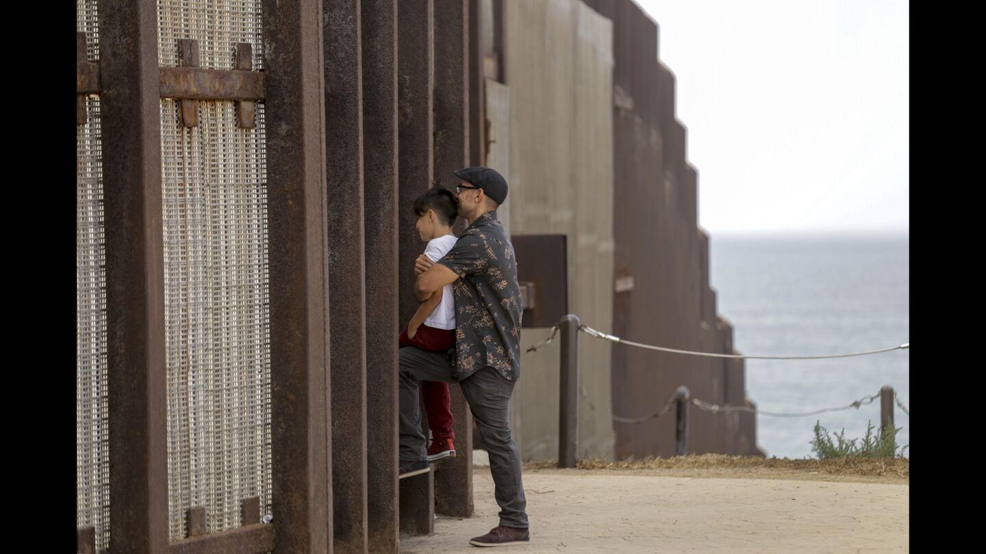 Hugs at the border