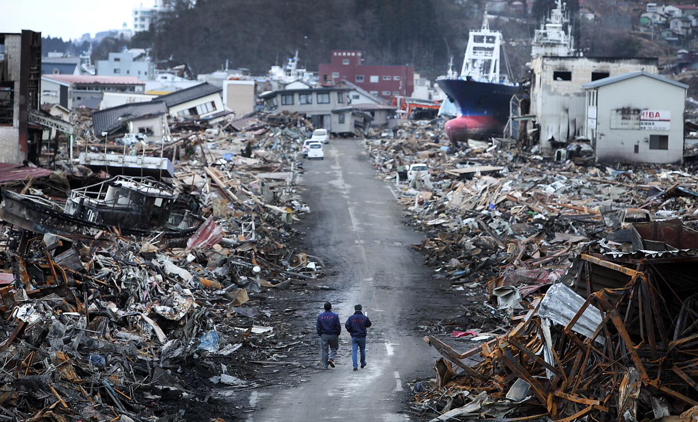 Four-year anniversary of earthquake and tsunami in Japan