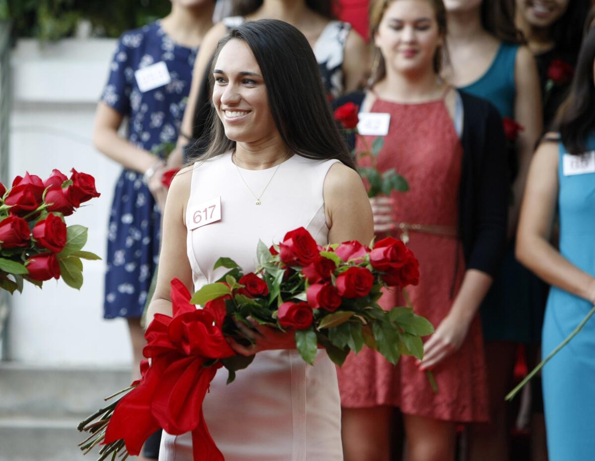 The Tournament of Roses announced the seven members of the 2017 Royal Court, including Natalie Rose Petrosian from La Cañada High School, at the Tournament House in Pasadena on Tuesday, October 4, 2016.