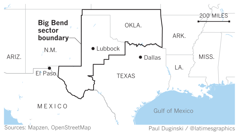 Could Texas Big Bend Be The Border S Weakest Link Smuggling Of Drugs And Immigrants Is On The Rise Los Angeles Times