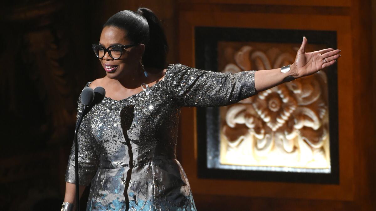 Oprah has announced a new cookbook, but her memoir is on hold