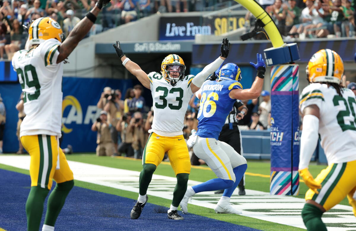 Packers Rams Highlights Young Rams need to grow up fast after loss to the Packers - Los Angeles ...