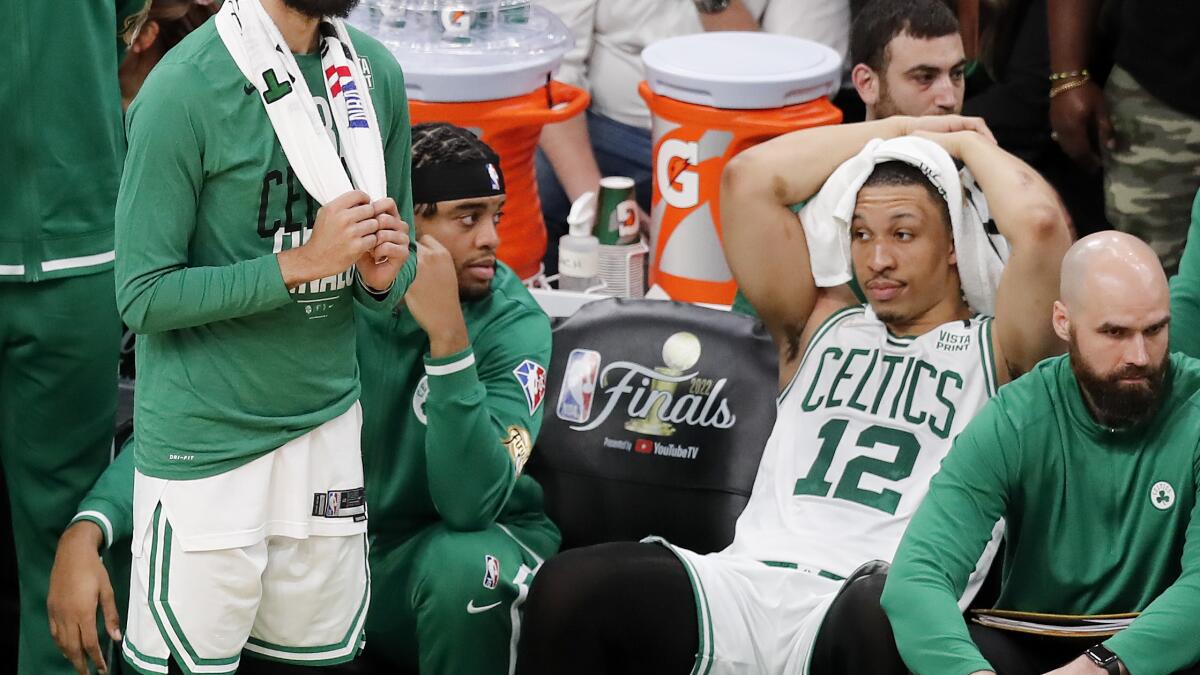 Celtics take bitter with sweet after losing in NBA Finals