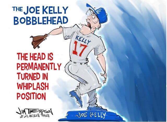 Get your Joe Kelly “Pouty face” bobblehead! - True Blue LA