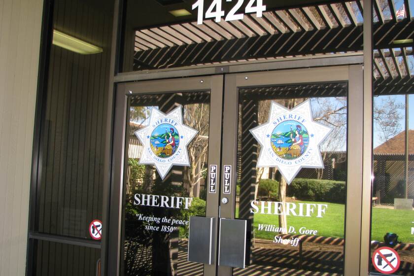 Two of seven San Diego County Sheriff’s candidates share their views on crime rates, drug-related crimes and homelessness.