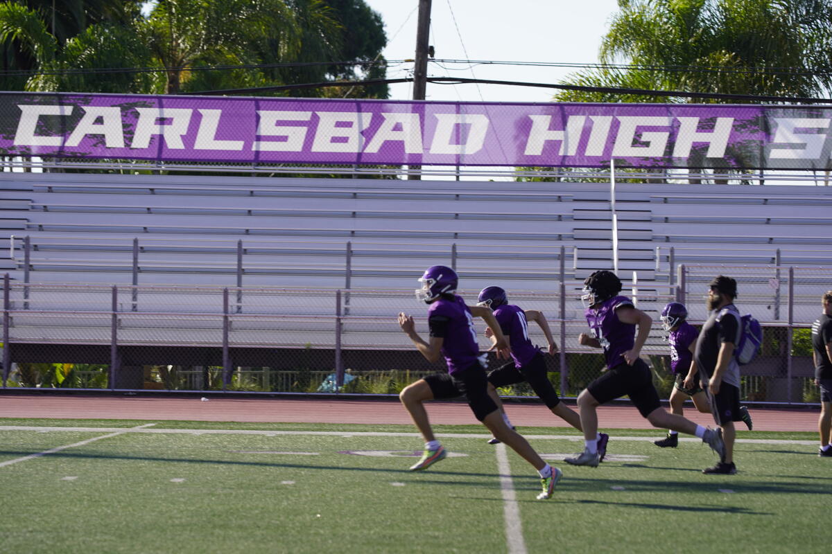 It's not just Sayin at Carlsbad High; star QB is surrounded by standout