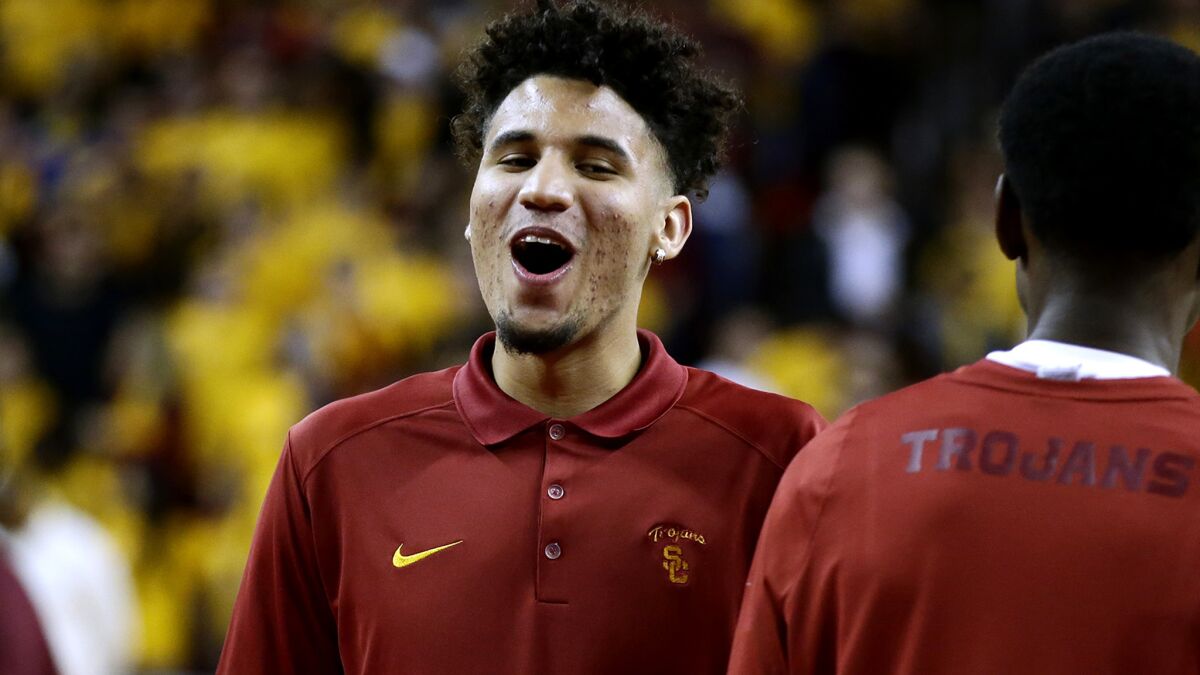 USC forward Benny Boatwright averaged 15.1 points and 4.5 rebounds a game last season.